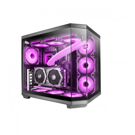 MARS GAMING - CAJA SEMITORRE ATX MC3T CORE NEGRO MARS GAMING - MC3TCORE