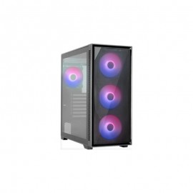 AEROCOOL - CAJA SEMITORRE ATX GEOFLOW NEGRO AEROCOOL - GEOFLOWGBKV2