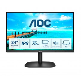 AOC - AOC B2 24B2XH/EU LED display 60,5 cm (23.8'') 1920 x 1080 Pixeles Full HD Negro - 24B2XH/EU