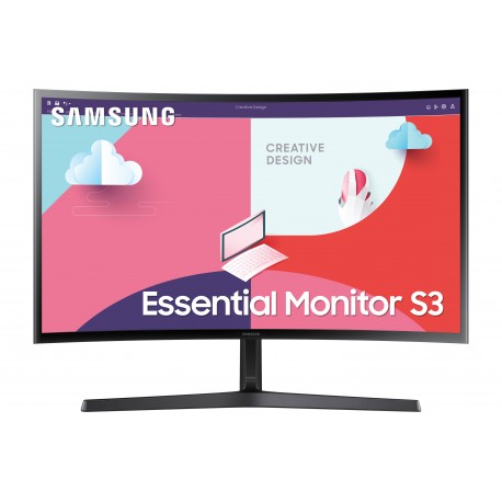 Samsung Essential Monitor S3 S36C LED display 61 cm (24'') 1920 x 1080 Pixeles Full HD Negro