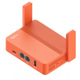 CUDY - Cudy AC1200 router inalámbrico Ethernet rápido Naranja - TR1200