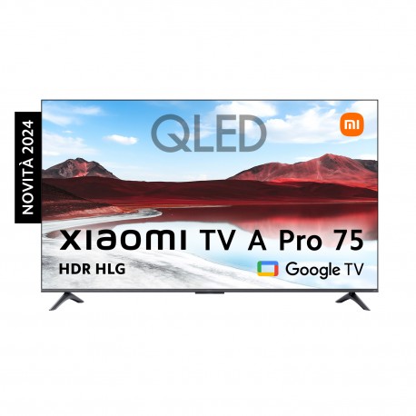 Xiaomi TV A Pro 75'' 190,5 cm (75'') 4K Ultra HD Smart TV Wifi Gris, Titanio