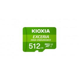 KIOXIA - Kioxia Exceria High Endurance 512 GB SDXC UHS-I Clase 10 - lmhe1g512gg2