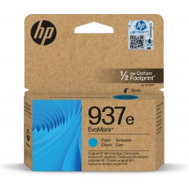 HP - HP Cartucho de Tinta Original EvoMore 937e cian - 4S6W6NE