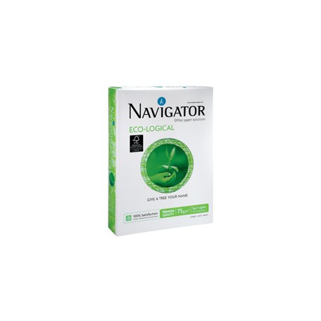 Navigator ECO-LOGICAL A4 papel para impresora de inyección de tinta A4 (210x297 mm) 500 hojas