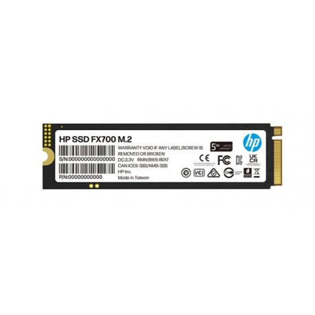 HP - HP FX700 M.2 1,02 TB PCI Express 4.0 NVMe - 8U2N3AA