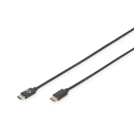 ASSMANN ELECTRONIC - ASSMANN Electronic AK-300155-010-S cable USB 1 m 2.0 USB C Negro - ak-300155-010-s