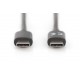 ASSMANN ELECTRONIC - ASSMANN Electronic AK-300155-010-S cable USB 1 m 2.0 USB C Negro - ak-300155-010-s