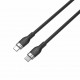 TARGUS - Targus HJ4001BKGL cable USB 2 m USB 3.2 Gen 1 (3.1 Gen 1) USB C Negro - HJ4002BKGL