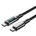 VENTION - Vention Cable USB 2.0 Tipo-C 5A 100W TAYBAV/ USB Tipo-C Macho - USB Tipo-C Macho/ 1.2m/ con Pantalla - TAYBAV