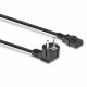 LINDY - Lindy 30336 cable de transmisión Negro 3 m CEE7/7 C13 acoplador - 30336