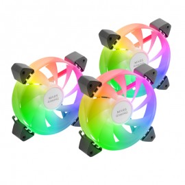 VENTILADOR AUXILIAR A-RGB 120MM MF-3A NEGRO MARS GAMING