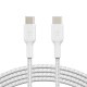 Belkin CAB004BT1MWH2PK cable USB 1 m USB 2.0 USB C Blanco