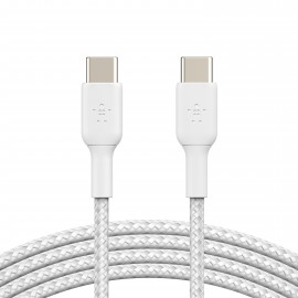 Belkin CAB004BT1MWH2PK cable USB 1 m USB 2.0 USB C Blanco