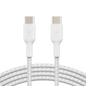 Belkin CAB004BT1MWH2PK cable USB 1 m USB 2.0 USB C Blanco