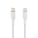 Belkin CAB004BT1MWH2PK cable USB 1 m USB 2.0 USB C Blanco