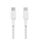 Belkin CAB004BT1MWH2PK cable USB 1 m USB 2.0 USB C Blanco