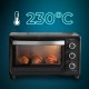 Cecotec 03817 horno tostador 23 L 1500 W Negro Parrilla