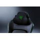 Razer Iskur V2 Butaca para jugar Asiento acolchado Negro, Verde