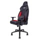 Thermaltake GGC-VCO-BRLWDS-01 silla para videojuegos Butaca para jugar Asiento acolchado Negro, Rojo