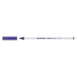 EDDING - ROTUL.EDDING 4600 TELA FINO VIOLETA - Pack de 10 unidades - 460008