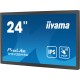 iiyama PROLITE Pizarra de caballete digital 61 cm (24'') LED 600 cd / m² Full HD Negro Pantalla táctil