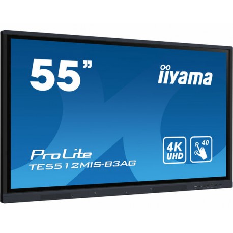 iiyama TE5512MIS-B3AG pantalla de señalización Diseño de quiosco 139,7 cm (55'')