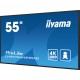 iiyama ProLite Pantalla plana para señalización digital 138,7 cm (54.6'') LCD Wifi 500