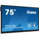 iiyama TE7512MIS-B3AG pantalla de señalización Diseño de quiosco 190,5 cm (75'')