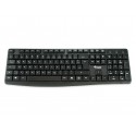 Equip 245212 teclado USB QWERTY Portugués Negro