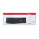 Equip 245212 teclado USB QWERTY Portugués Negro