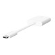 Belkin F7U081BTWH hub de interfaz USB Tipo C Blanco