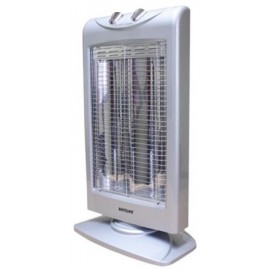 Bastilipo RFC-900 calefactor eléctrico Plata 900 W Calefactor eléctrico de cuarzo