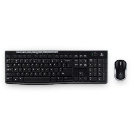 MK270 RF inal?mbrico QWERTZ Alem?n Negro teclado