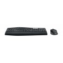 Logitech MK850 RF Wireless + Bluetooth QWERTZ Alemán Negro