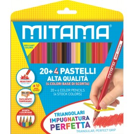 MITAMA - Mitama Pastelli Triangolari pz. 24 Multicolor 24 pieza(s) - 8026624619925