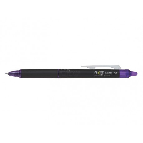 Pilot FriXion Point Clicker Bolígrafo de gel de punta retráctil Fino Violeta 1 pieza(s)