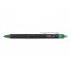 Pilot FriXion Point Clicker Bolígrafo de gel de punta retráctil Fino Verde 1 pieza(s)