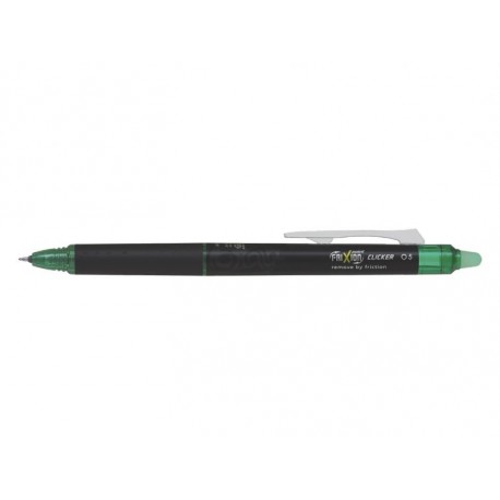 Pilot FriXion Point Clicker Bolígrafo de gel de punta retráctil Fino Verde 1 pieza(s)