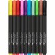 Faber-Castell 116451 rotulador de punta fina Colores surtidos 10 pieza(s)