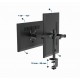 Gembird MA-D2-03 soporte para monitor 81,3 cm (32'') Negro Escritorio