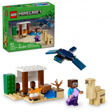 Lego minecraft la expedicion de steve al desierto