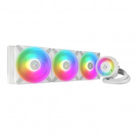 ARCTIC Liquid Freezer III 420 A-RGB Procesador Sistema de refrigeración líquida todo en uno 14 cm Blanco 1 pieza(s)