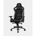 DRIFT DR600BGRAY silla para videojuegos Butaca para jugar Asiento acolchado Negro, Gris