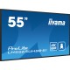 iiyama LH5565UHSB-B1 pantalla de señalización Diseño de quiosco 138,7 cm (54.6'')