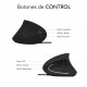 SUBBLIM Ratón GLIDE VERTICAL ERGO WIRED MOUSE BLACK