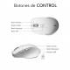 SUBBLIM - SUBBLIM Ratón CURVE ERGO DUAL MOUSE BATTERY BLACK - submo-edcon02