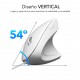 SUBBLIM - SUBBLIM Ratón GLIDE VERTICAL ERGO WIRED MOUSE WHITE - submo-edgvu02