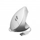 SUBBLIM - SUBBLIM Ratón GLIDE VERTICAL ERGO WIRED MOUSE WHITE - submo-edgvu02