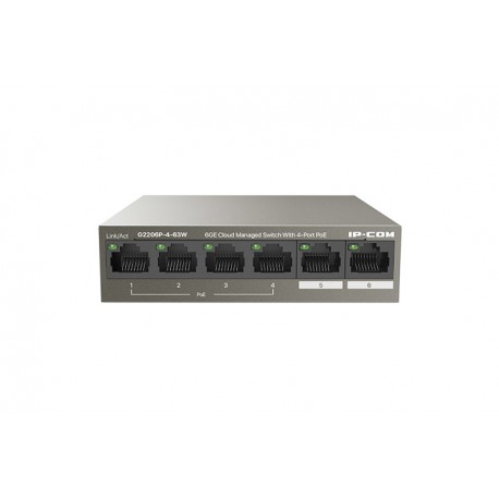 IP-COM NETWORKS - IP-COM Networks G2206P-4-63W switch Gestionado Gigabit Ethernet